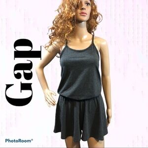 GAP Charcoal Gray Romper. Size XS
